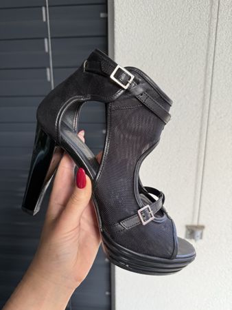 HOGAN Leder High Heels – Gr. 39